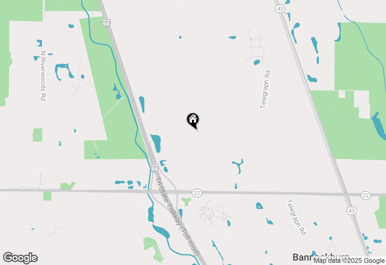 Map of 1554 Big Oaks Court, Lake Forest, IL 60045