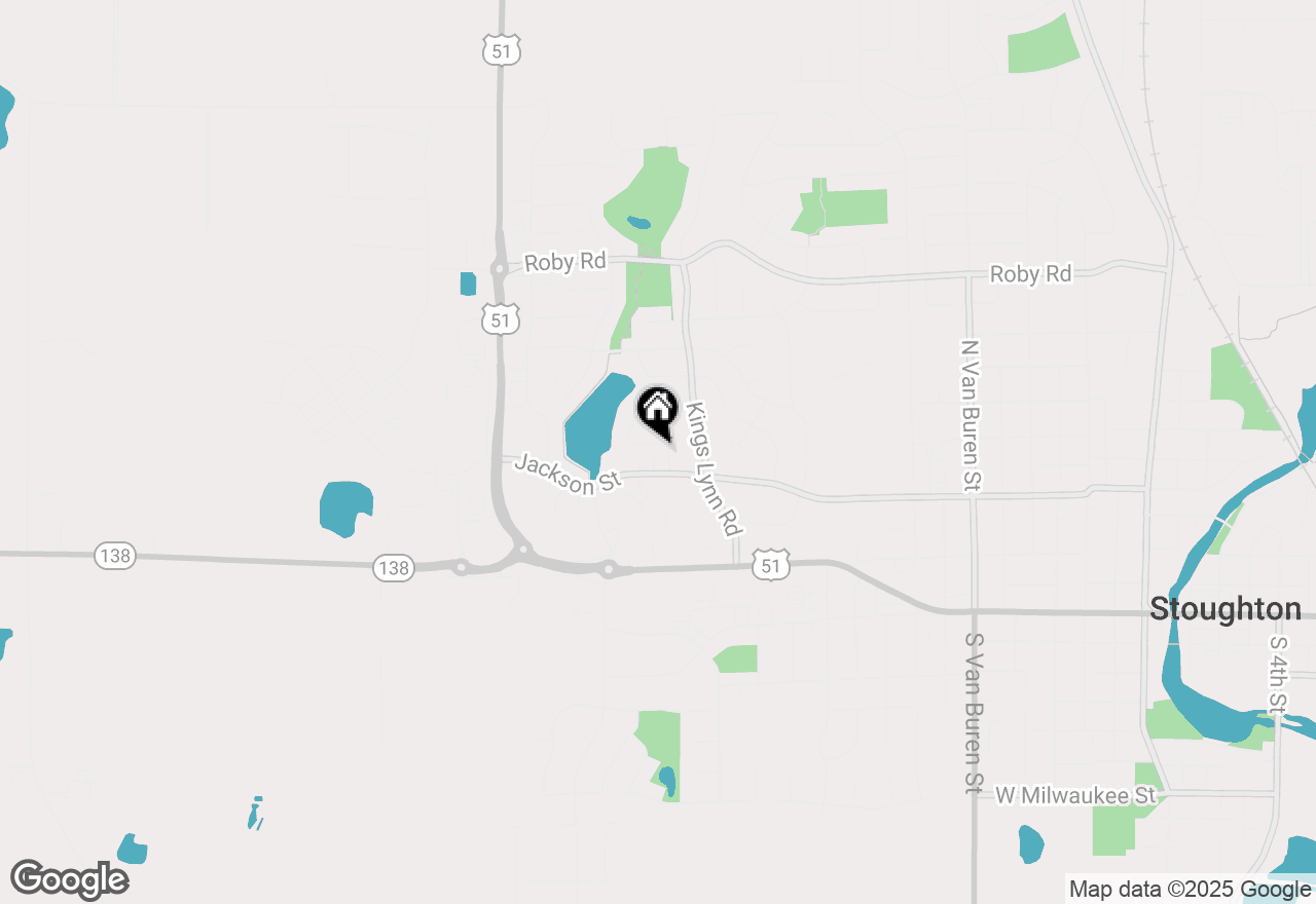 Map of 741 Kensington Square, Stoughton, WI 53589