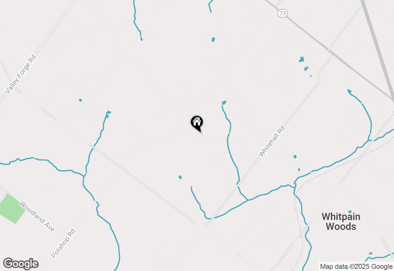 Map of 1600 Potshop Road, Eagleville, PA 19403