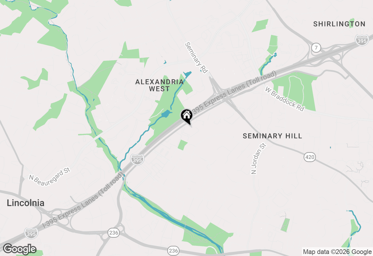 Map of 1431 N Van Dorn Street #A, Alexandria, VA 22304