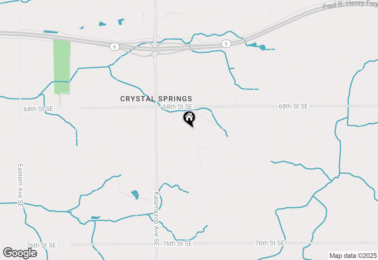 Map of 6935 Fairway Vista Drive Se, Caledonia, MI 49316