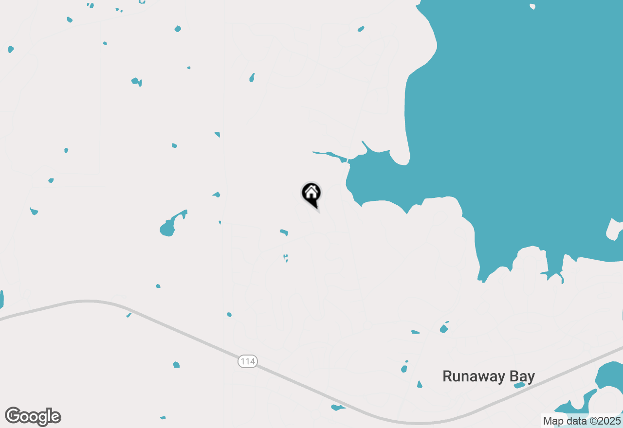 Map of TBD Hauser Place, Runaway Bay, TX 76426