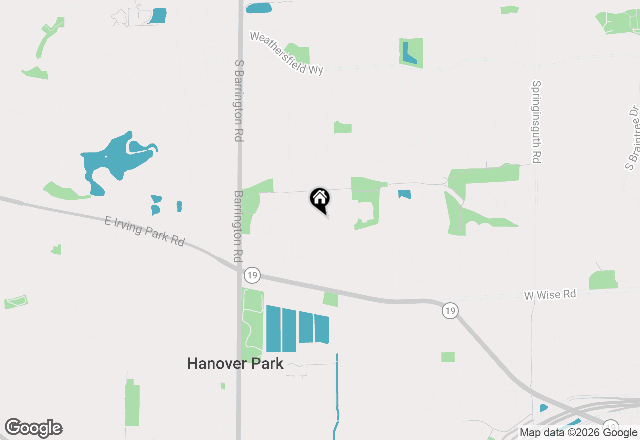 Map of 7604 Cumberland Drive, Hanover Park, IL 60133