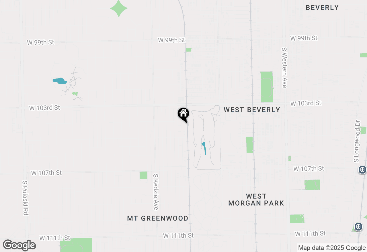 Map of 10416 S Sacramento Avenue, Chicago, IL 60655
