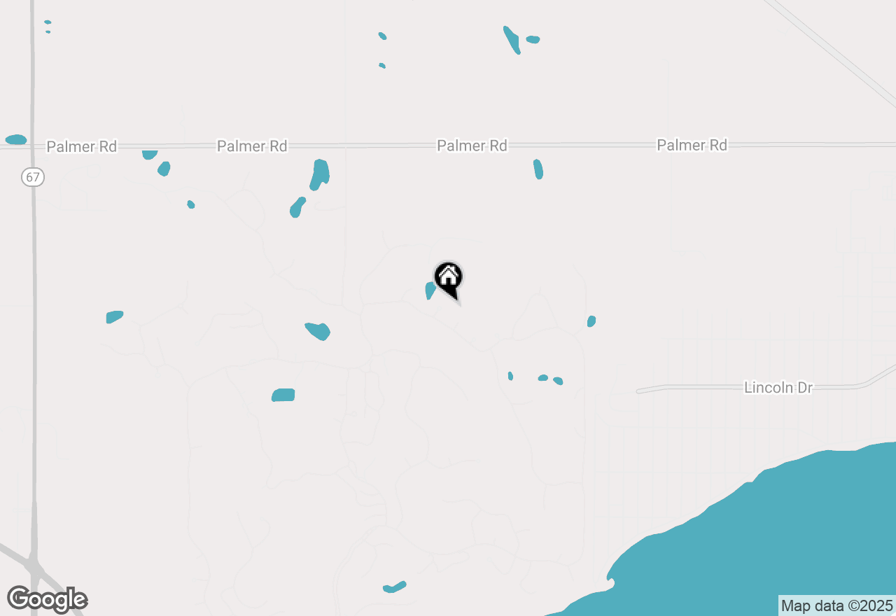 Map of 1314 Gullane Ct, Lake Geneva, WI 53147