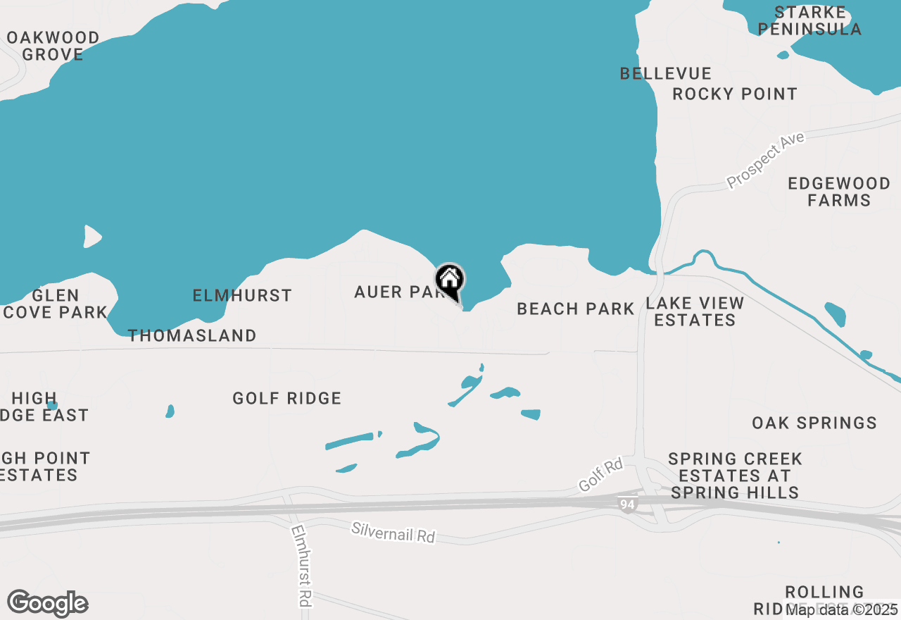 Map of N21W28512 Louis Ave, Pewaukee, WI 53072