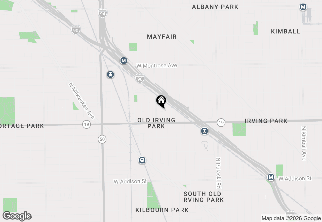 Map of 4050 N Lowell Avenue, Chicago, IL 60641