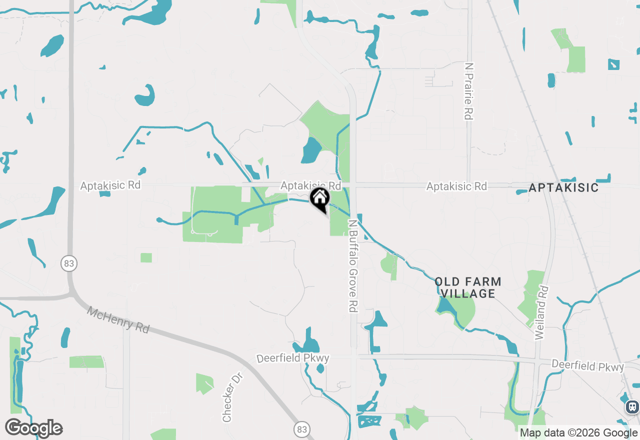 Map of 515 E Lyon Drive #515, Buffalo Grove, IL 60089