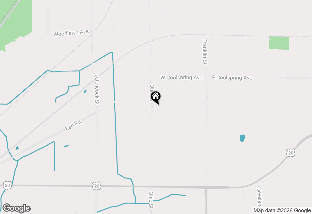 Map of 367 Chestnut Street, Michigan City, IN 46360