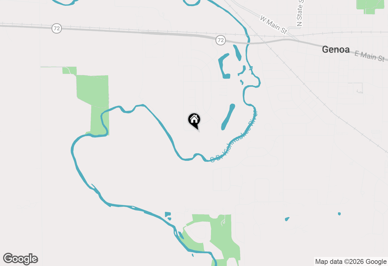 Map of 622 Stearn Drive, Genoa, IL 60135