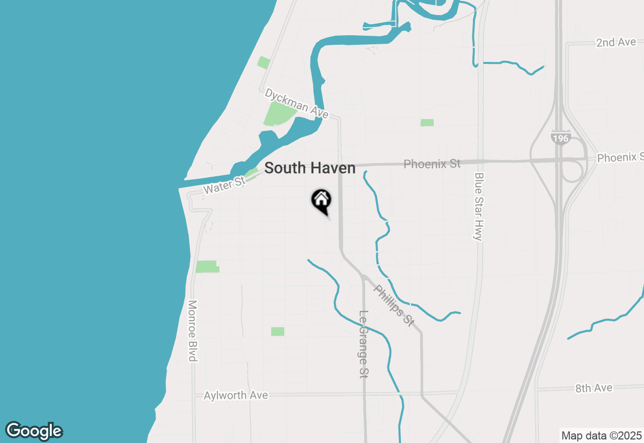 Map of 525 Superior Street #203, South Haven, MI 49090