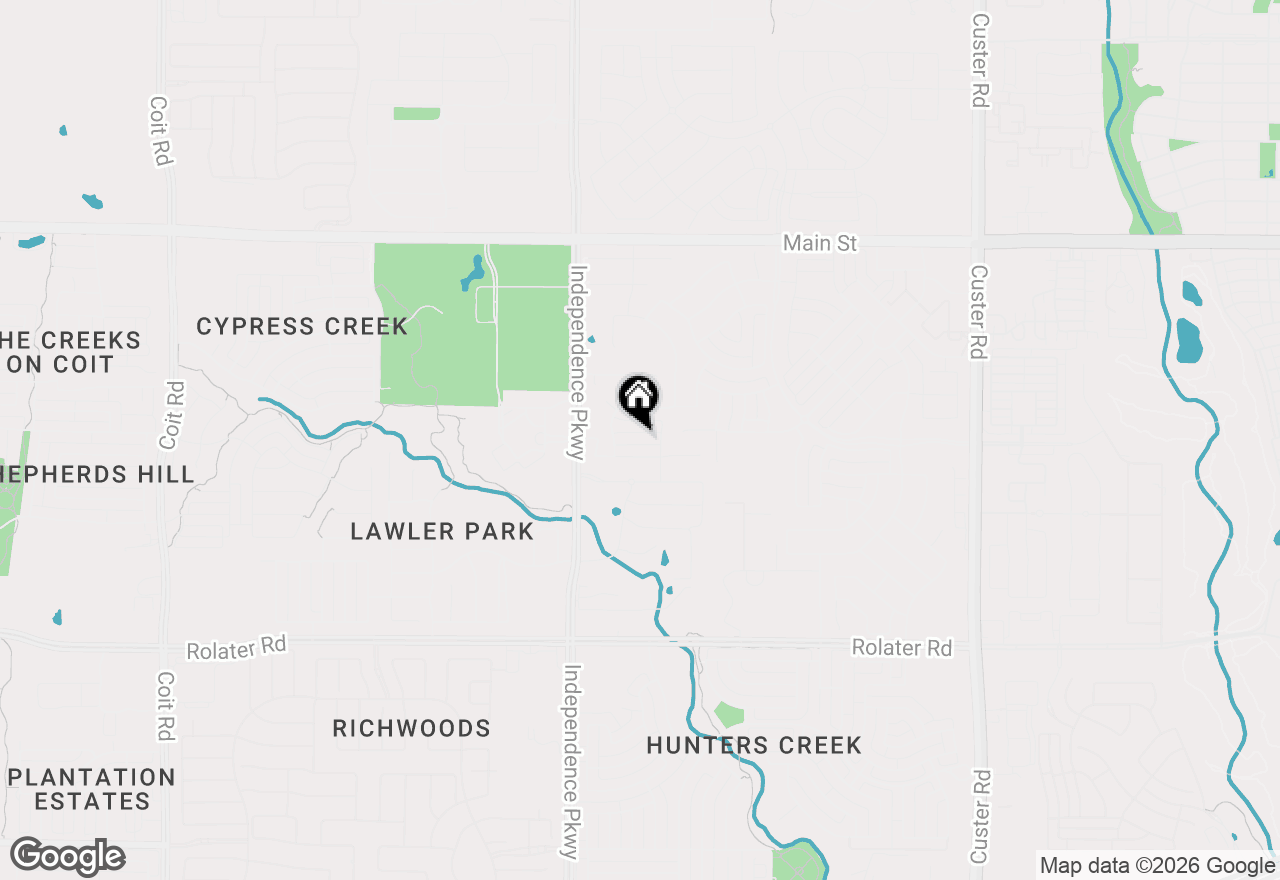 Map of 14815 Kemps Landing, Frisco, TX 75035
