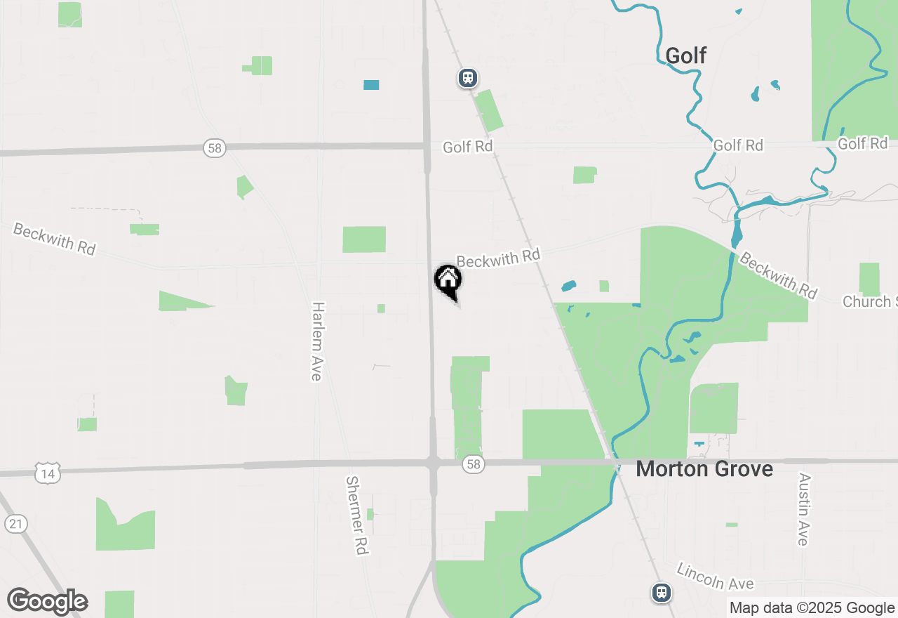 Map of 6901 Church Street, Morton Grove, IL 60053