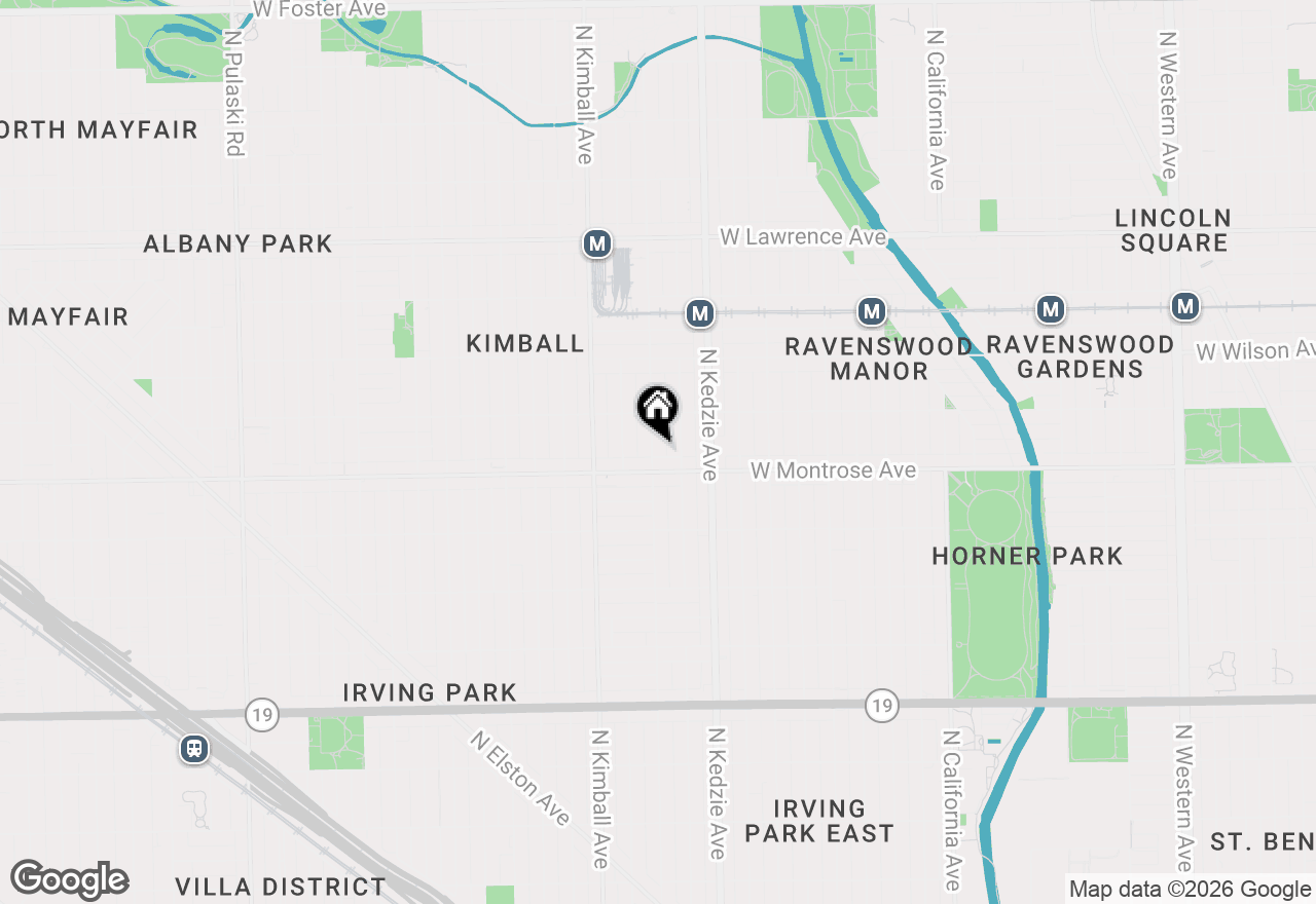 Map of 4419 N Spaulding Avenue, Chicago, IL 60625