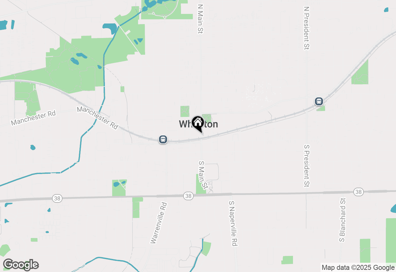 Map of 123 W Front Street #200, Wheaton, IL 60187