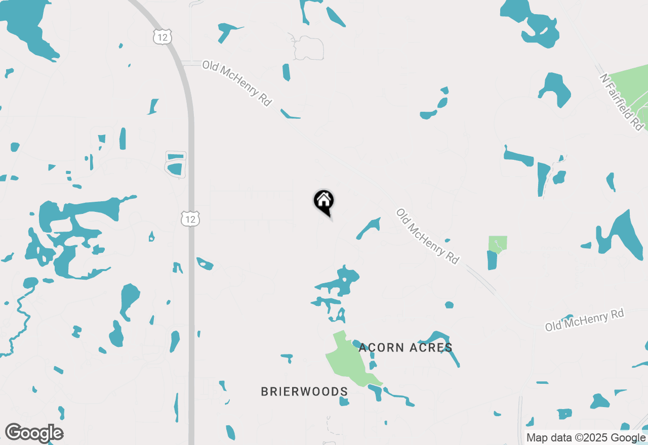 Map of 10 Arrowwood Drive, Hawthorn Woods, IL 60047