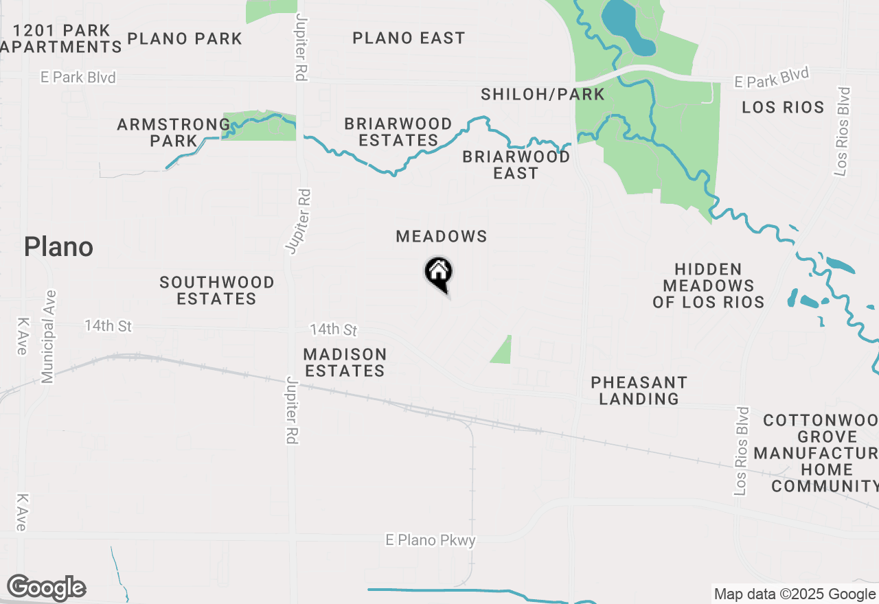 Map of 1456 Sherrye Drive, Plano, TX 75074