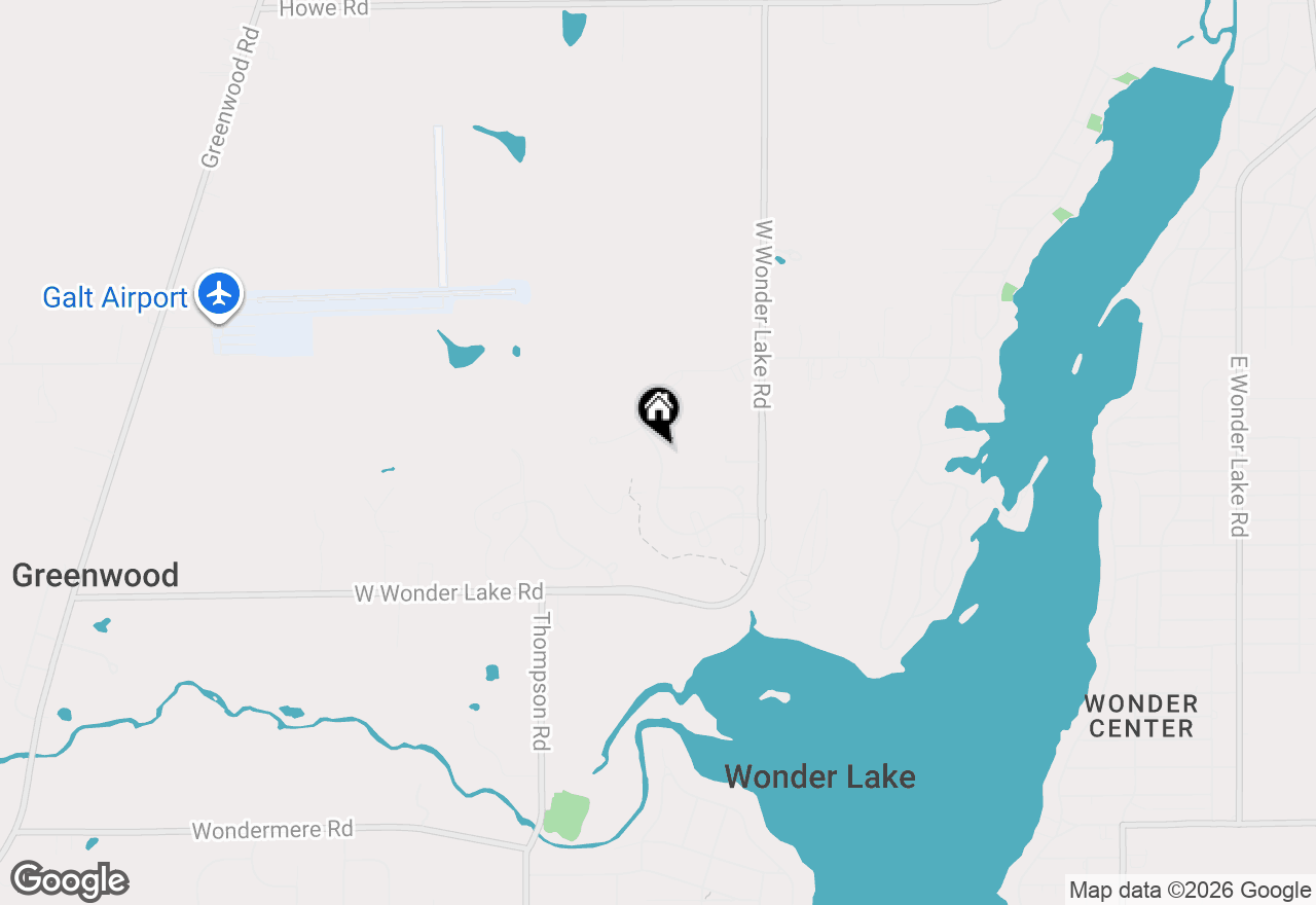 Map of 4902 Stillwater Road, Wonder Lake, IL 60097