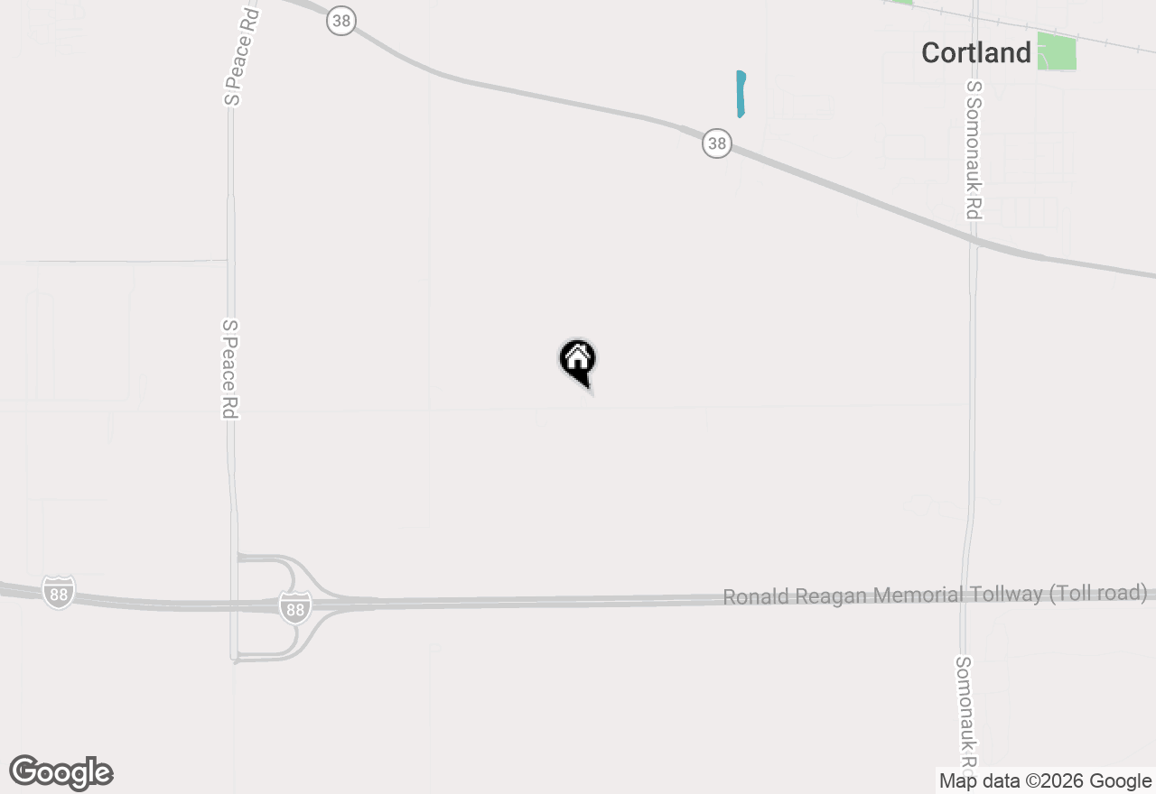 Map of 12539 Fairview Drive, Dekalb, IL 60115