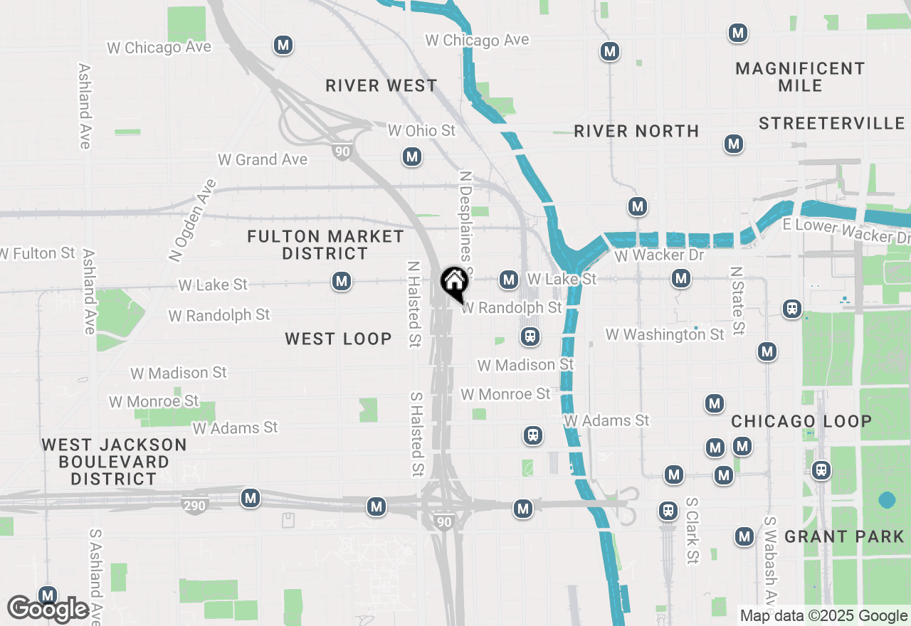 Map of 659 W Randolph Street #519, Chicago, IL 60661