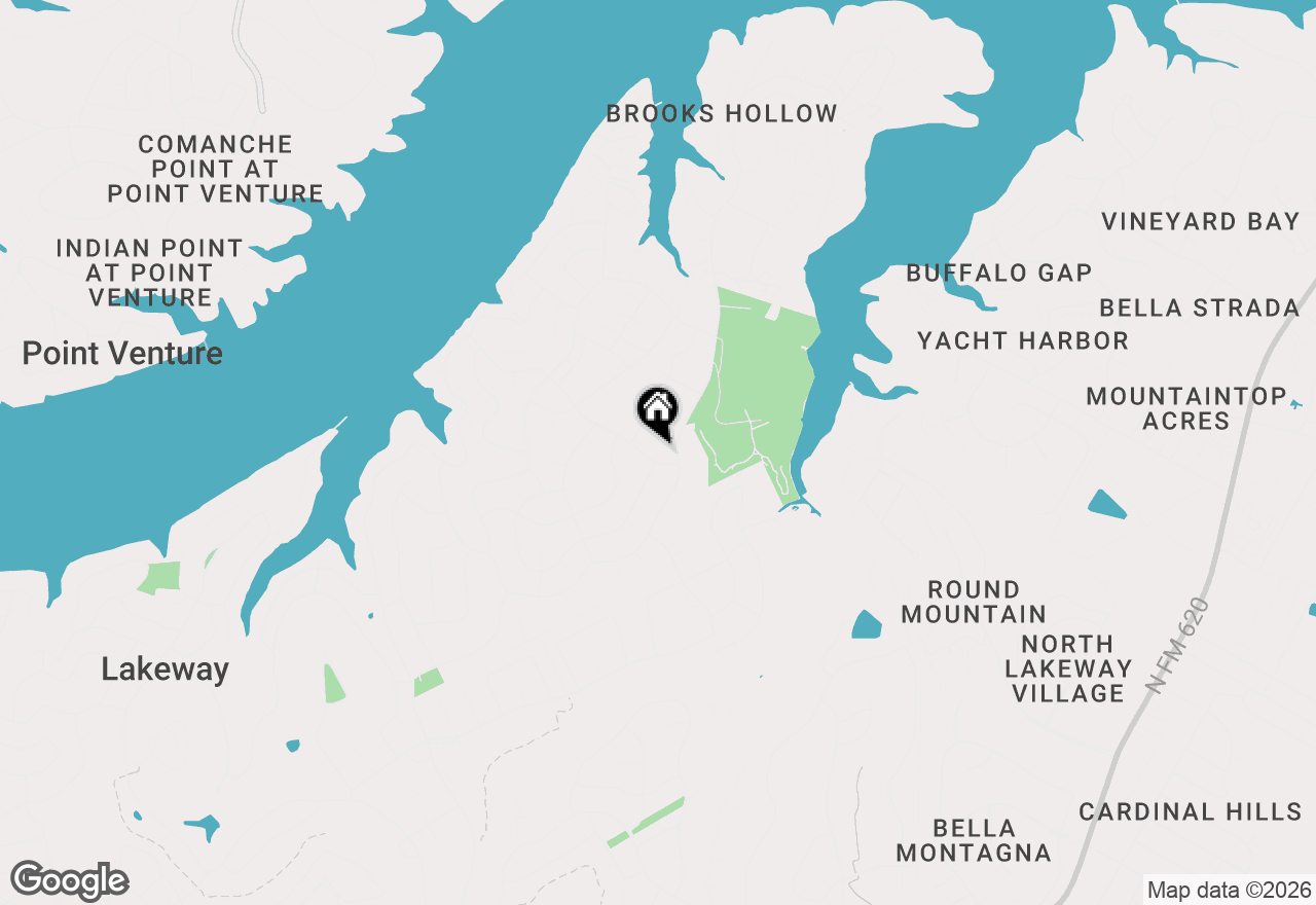 Map of 104 Morning Cloud St, Austin, TX 78734