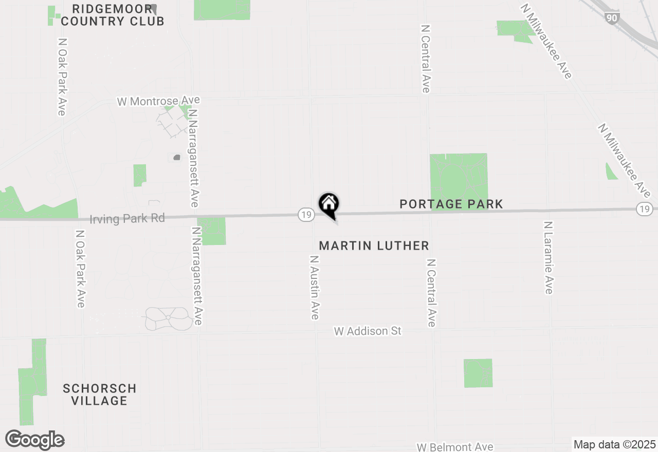 Map of 5926 W Dakin Street, Chicago, IL 60634