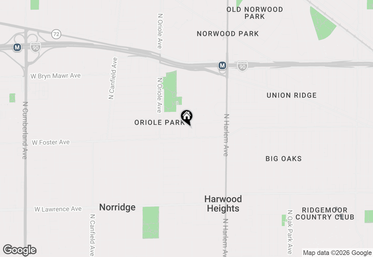 Map of 5233 N Osceola Avenue, Chicago, IL 60656