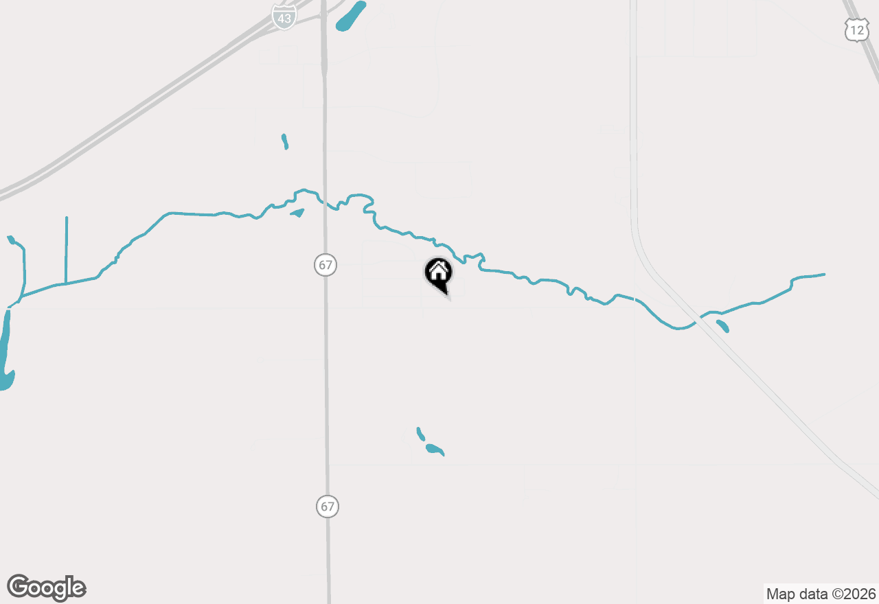 Map of 415 E Sunny Hill Dr, Elkhorn, WI 53121