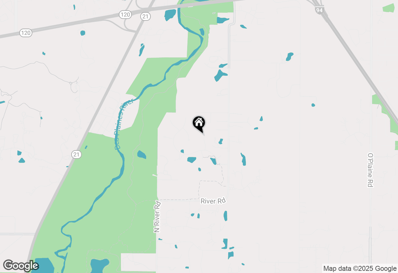 Map of 1620 Timberwoods Lane, Libertyville, IL 60048