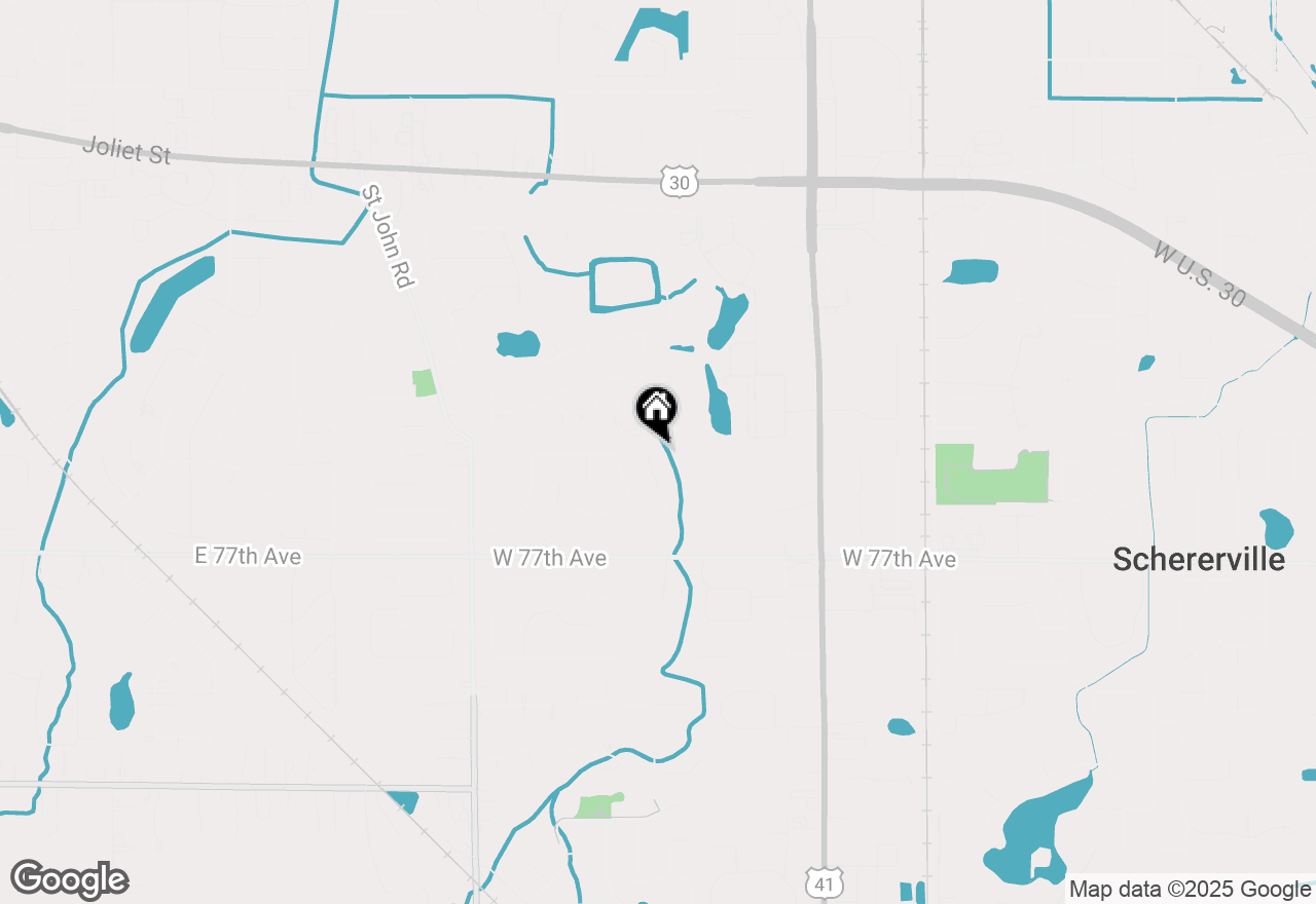 Map of 2213 June Drive, Schererville, IN 46375