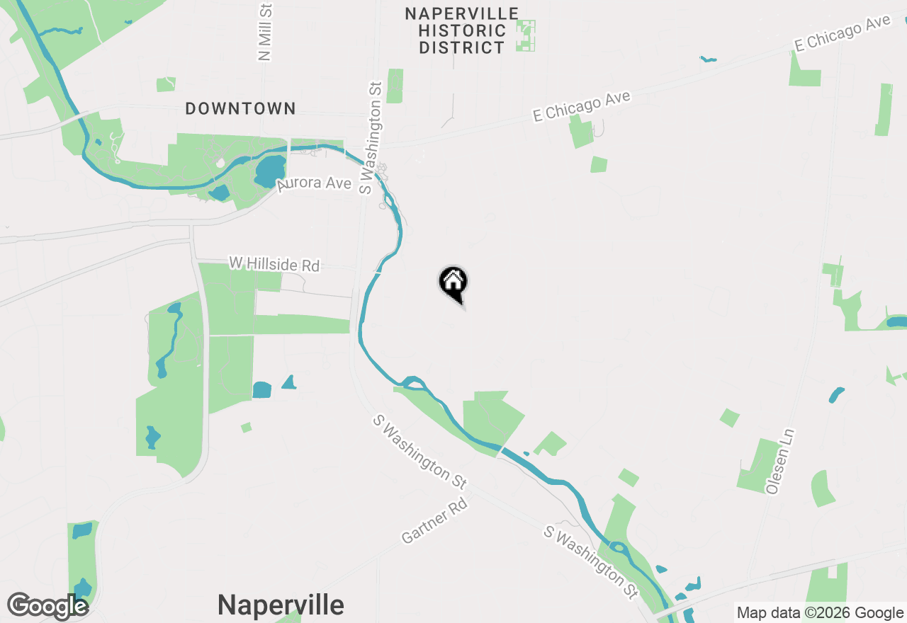 Map of 650 Thornwood Drive, Naperville, IL 60540