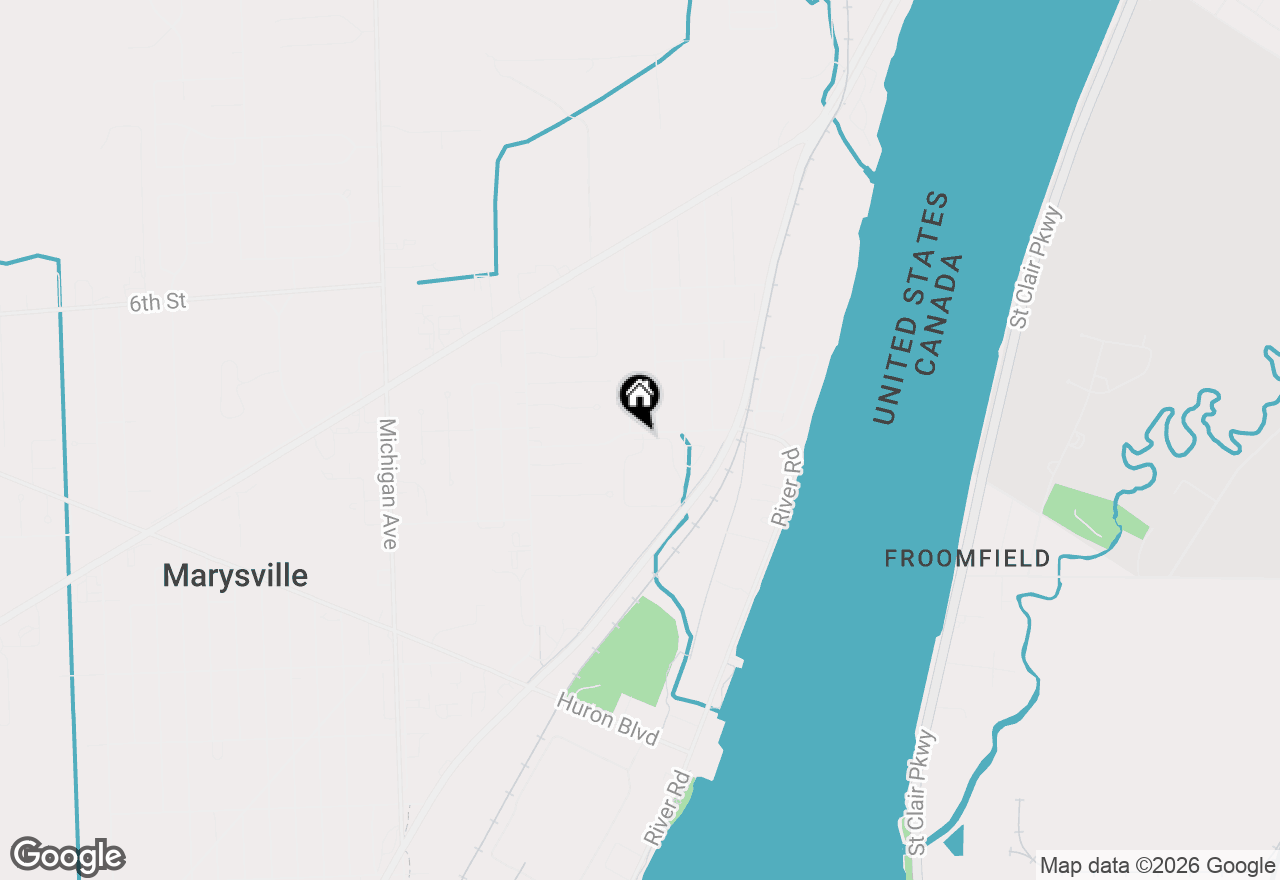 Map of 950 Bunce Avenue #10, Marysville, MI 48040