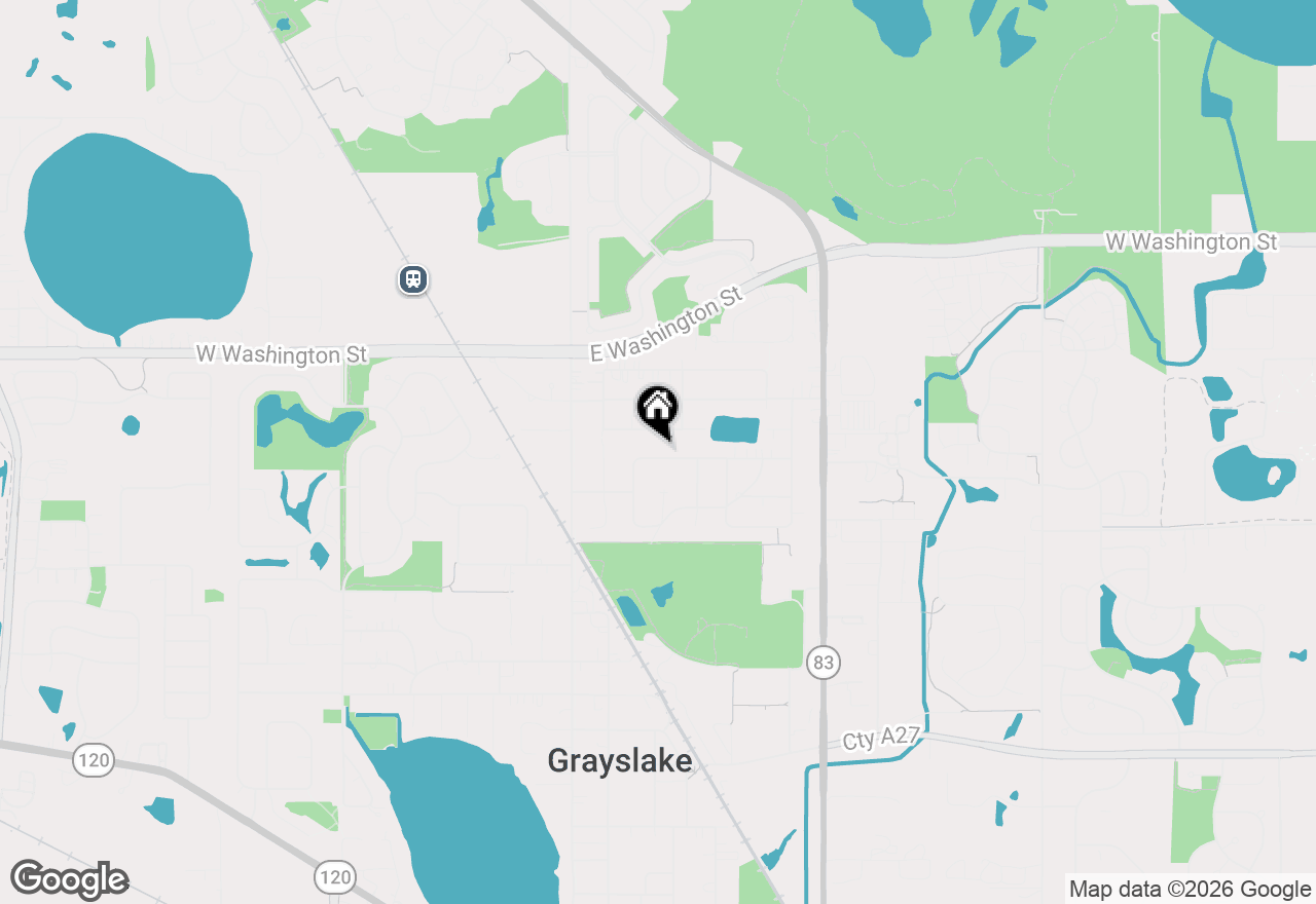 Map of 262 Normandy Lane, Grayslake, IL 60030
