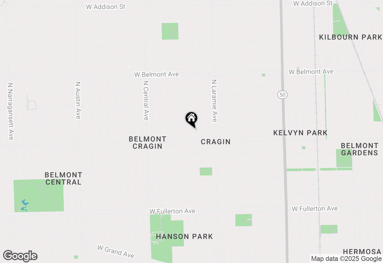 Map of 5322 W Wolfram Street, Chicago, IL 60641