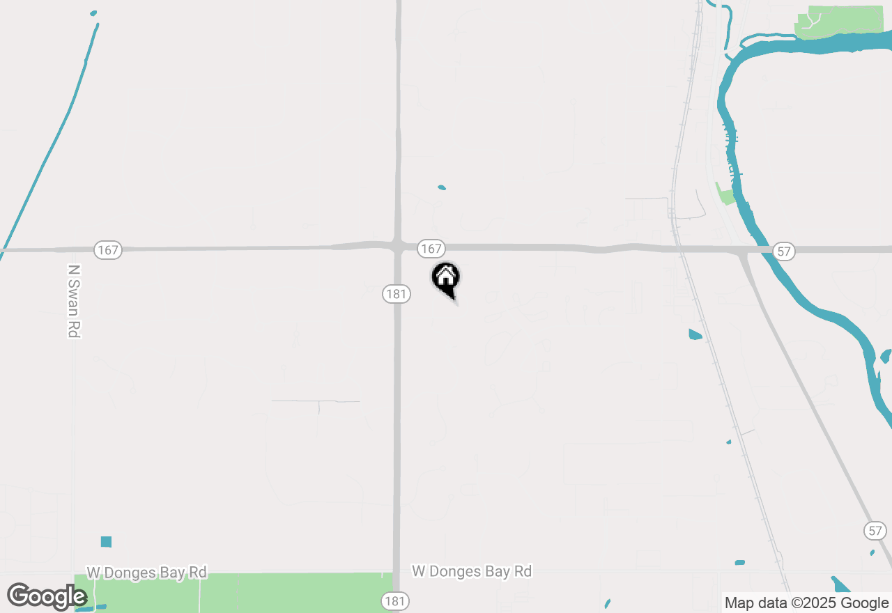 Map of 7312 W Mequon Square Dr, Mequon, WI 53092