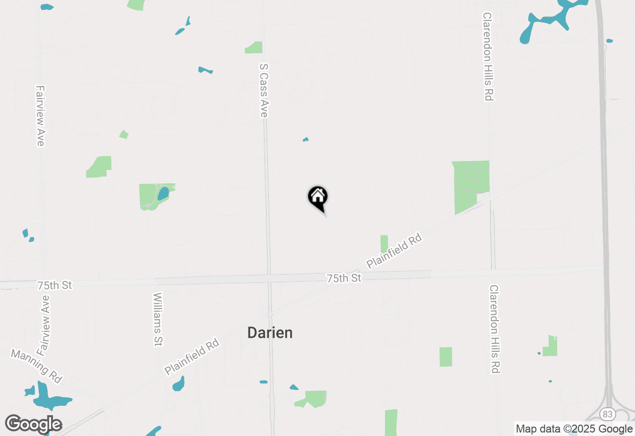 Map of 1014 Timber Lane, Darien, IL 60561