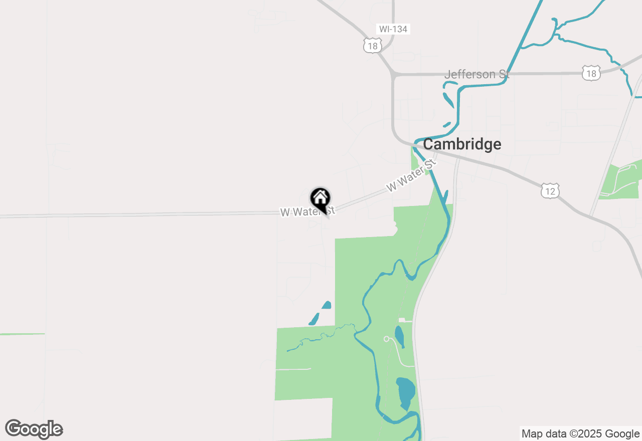 Map of 120 Waverly Drive, Cambridge, WI 53523