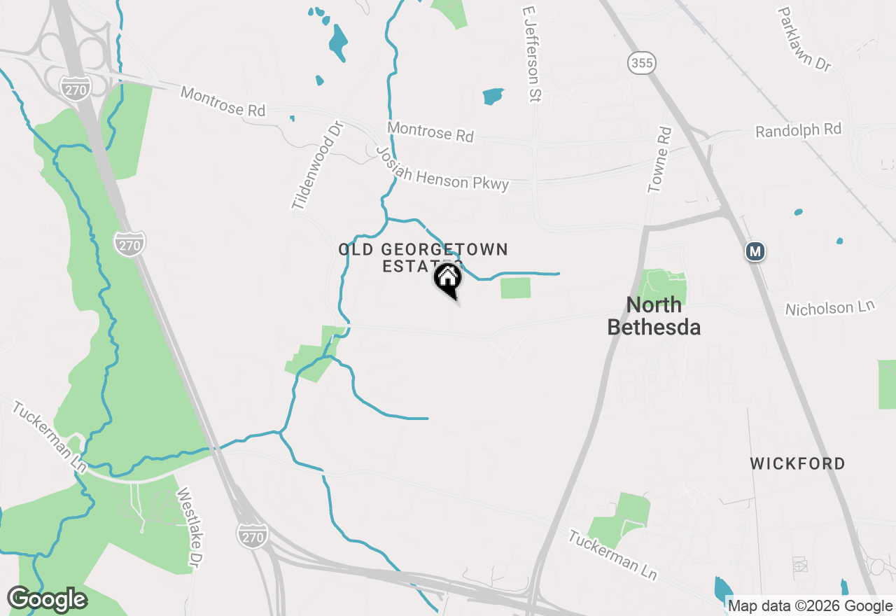 Map of 6315 Tilden Lane, Rockville, MD 20852