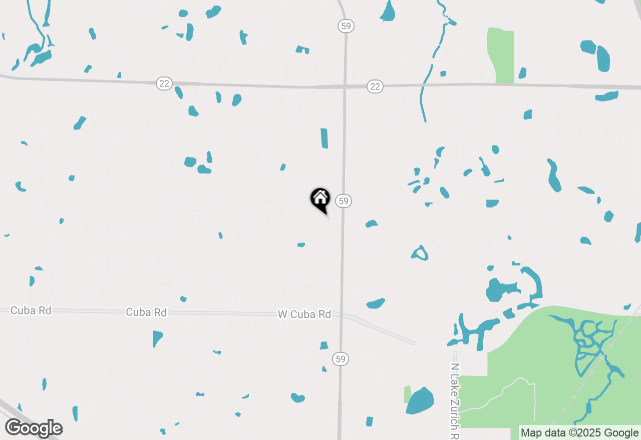 Map of 21900 N Il Route 59, Barrington, IL 60010