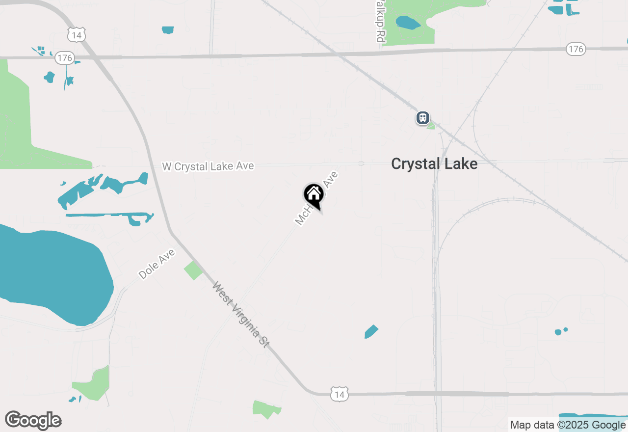 Map of 170 University Street, Crystal Lake, IL 60014