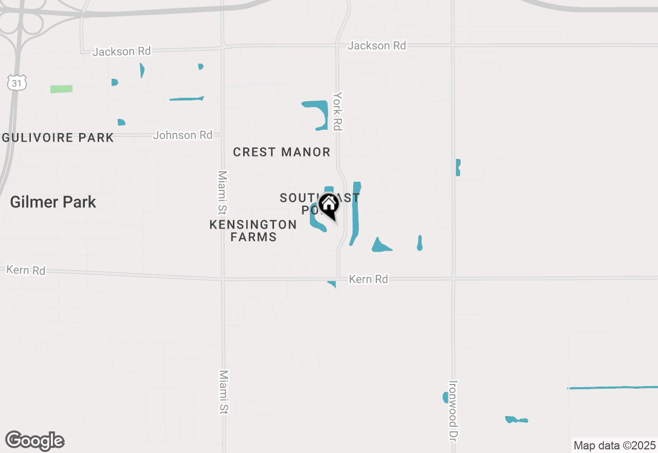Map of 1502 Stanmore Court, South Bend, IN 46614