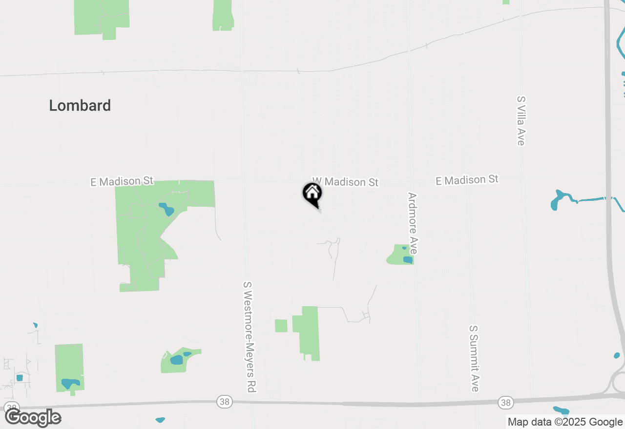 Map of 326 W Adams Street, Villa Park, IL 60181