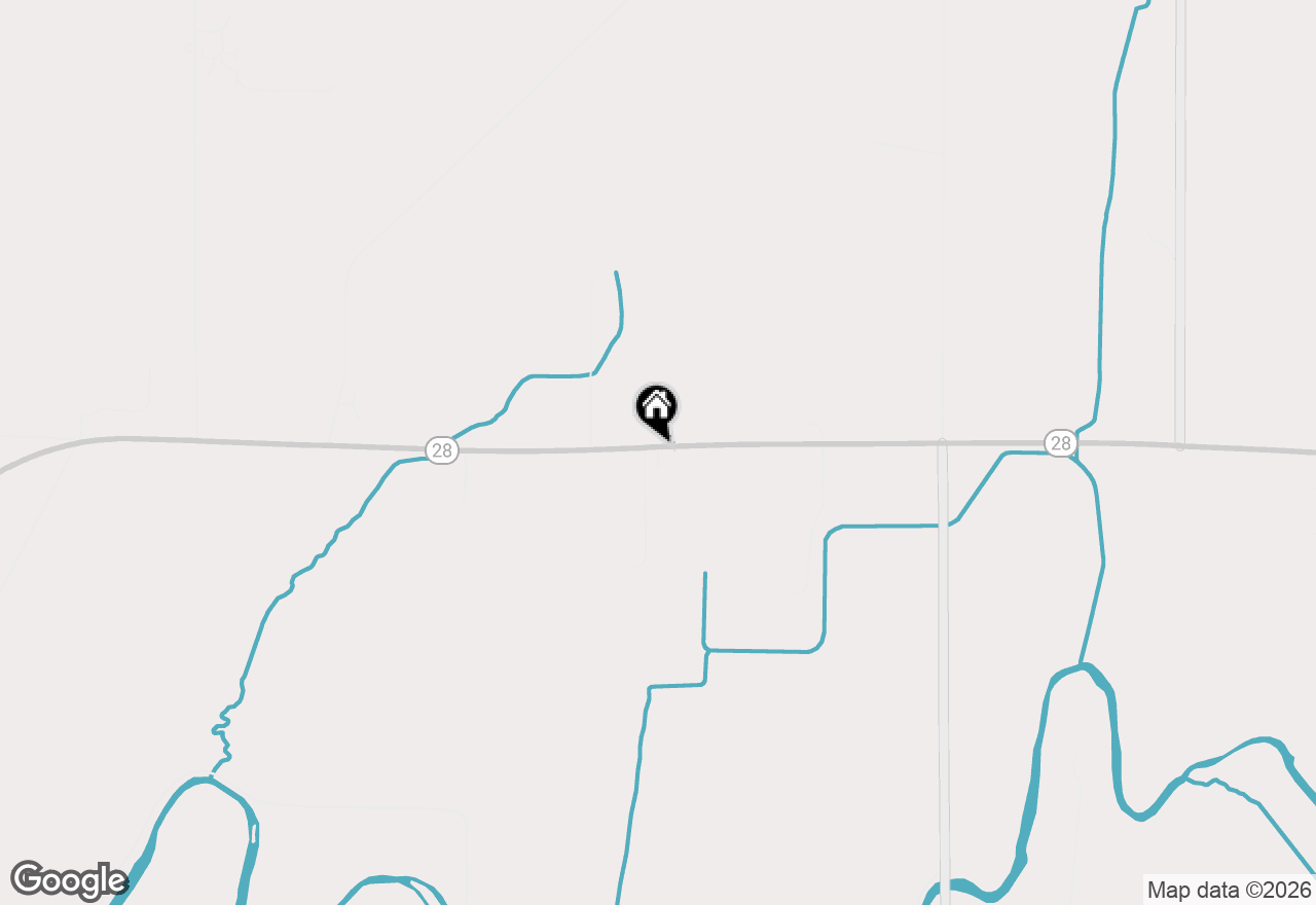 Map of W2139 State Road 28/67, Mayville, WI 53050