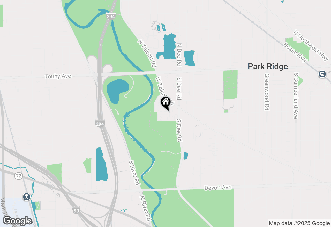 Map of 600 Thames Parkway #3G, Park Ridge, IL 60068