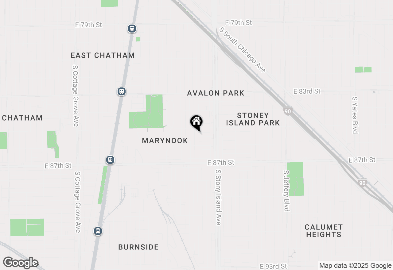 Map of 8522 S Blackstone Avenue, Chicago, IL 60619