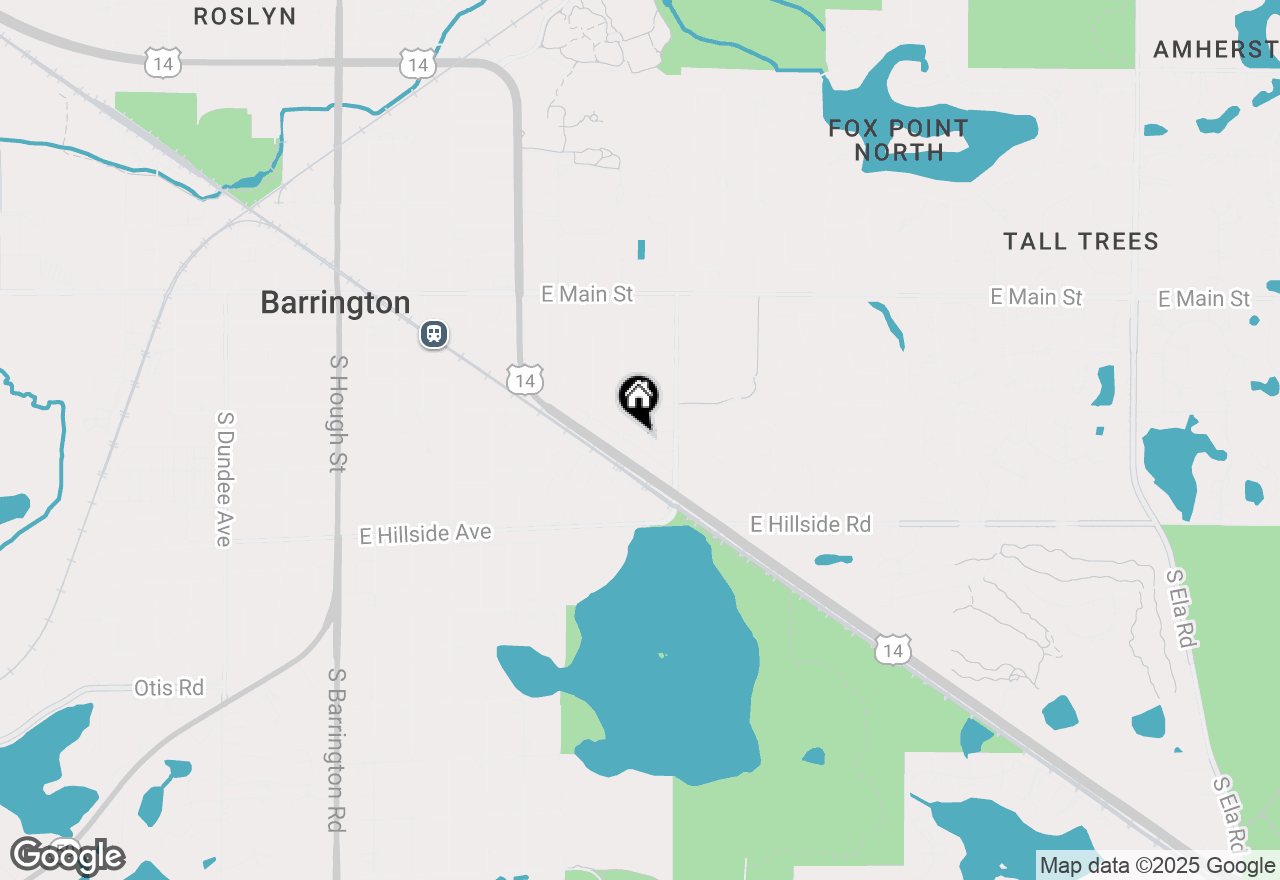 Map of 319 S Glendale Avenue #301, Barrington, IL 60010