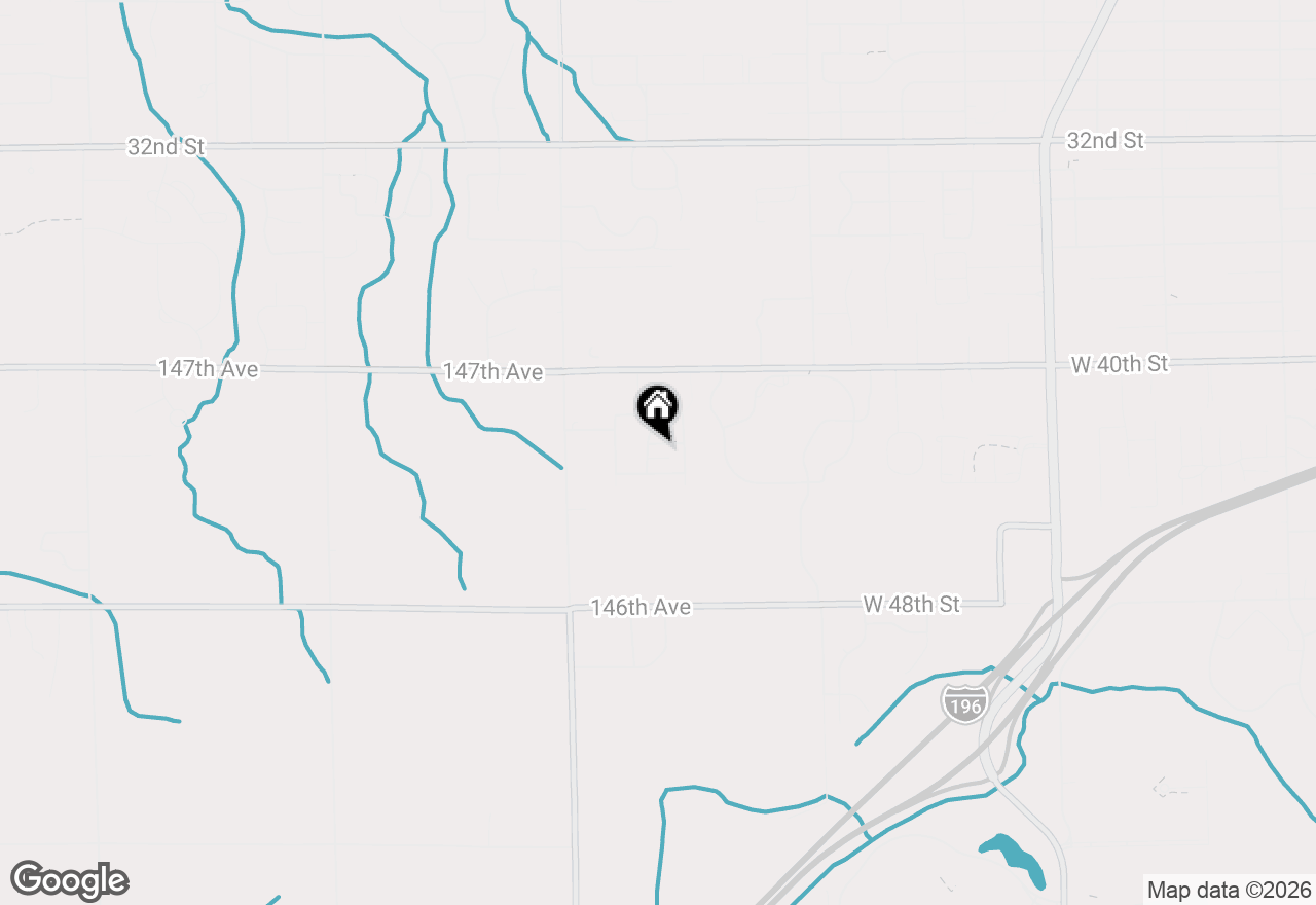 Map of 576 Brownstone Street, Holland, MI 49423
