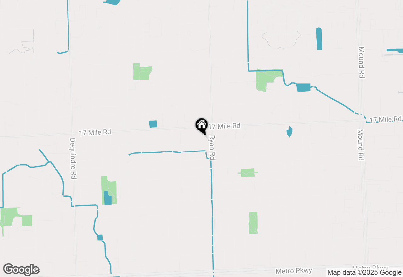 Map of 3816 Pokley Court, Sterling Heights, MI 48310