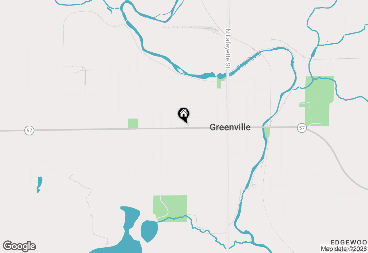 Map of (Address confidential), Greenville, Michigan 48838