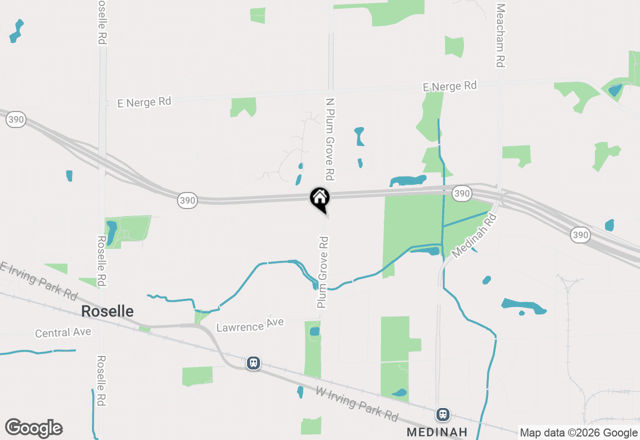 Map of 772 Circle Drive, Roselle, IL 60172
